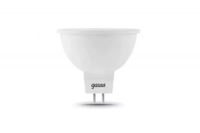 Лампа Gauss MR16 5W 530lm 6500K GU5.3 LED 1/10/100