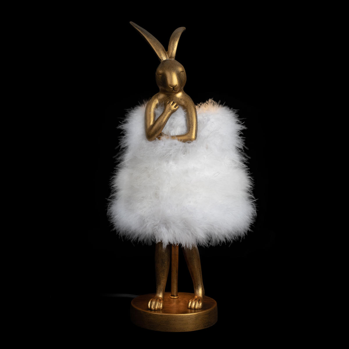 Лампа настольная Loft It Lapine 10315/A White fluff