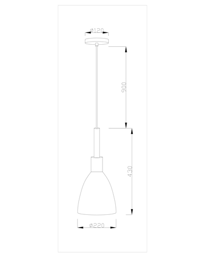 Подвесной светильник Moderli Toni V1282-1P