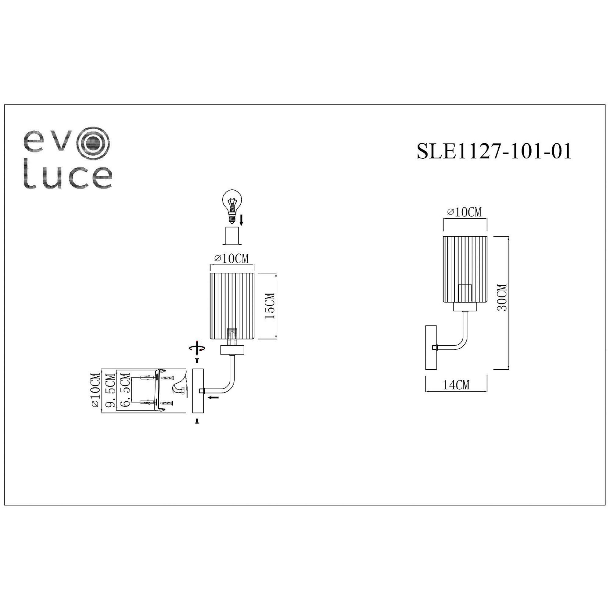 Бра EVOLUCE TILDA SLE1127-101-01