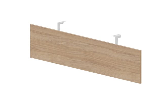 Лицевая панель 136х30х1.8см Inspira (GDB) UVF160OWBL светлый дуб / белый