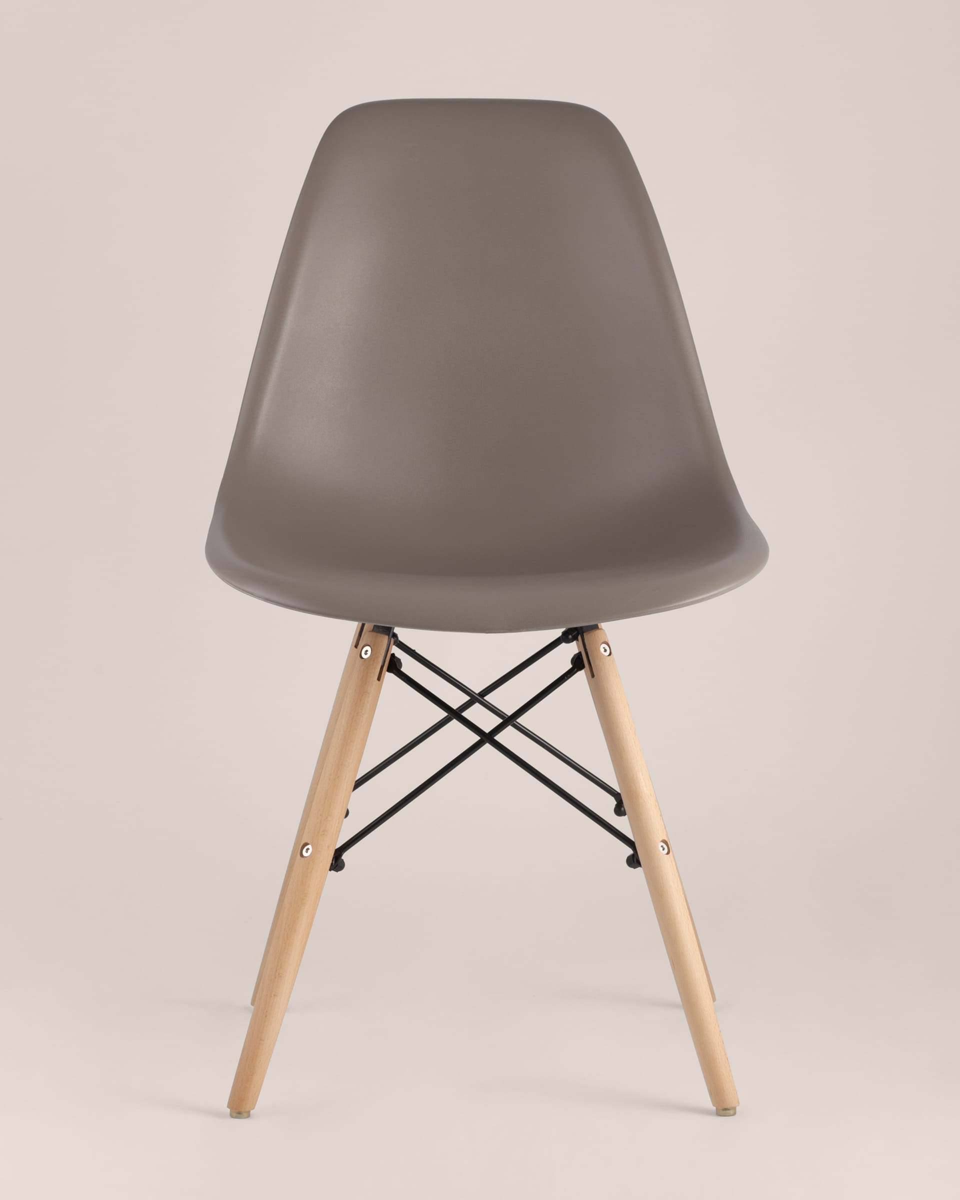 Комплект стульев Eames DSW темно-серый x4 шт