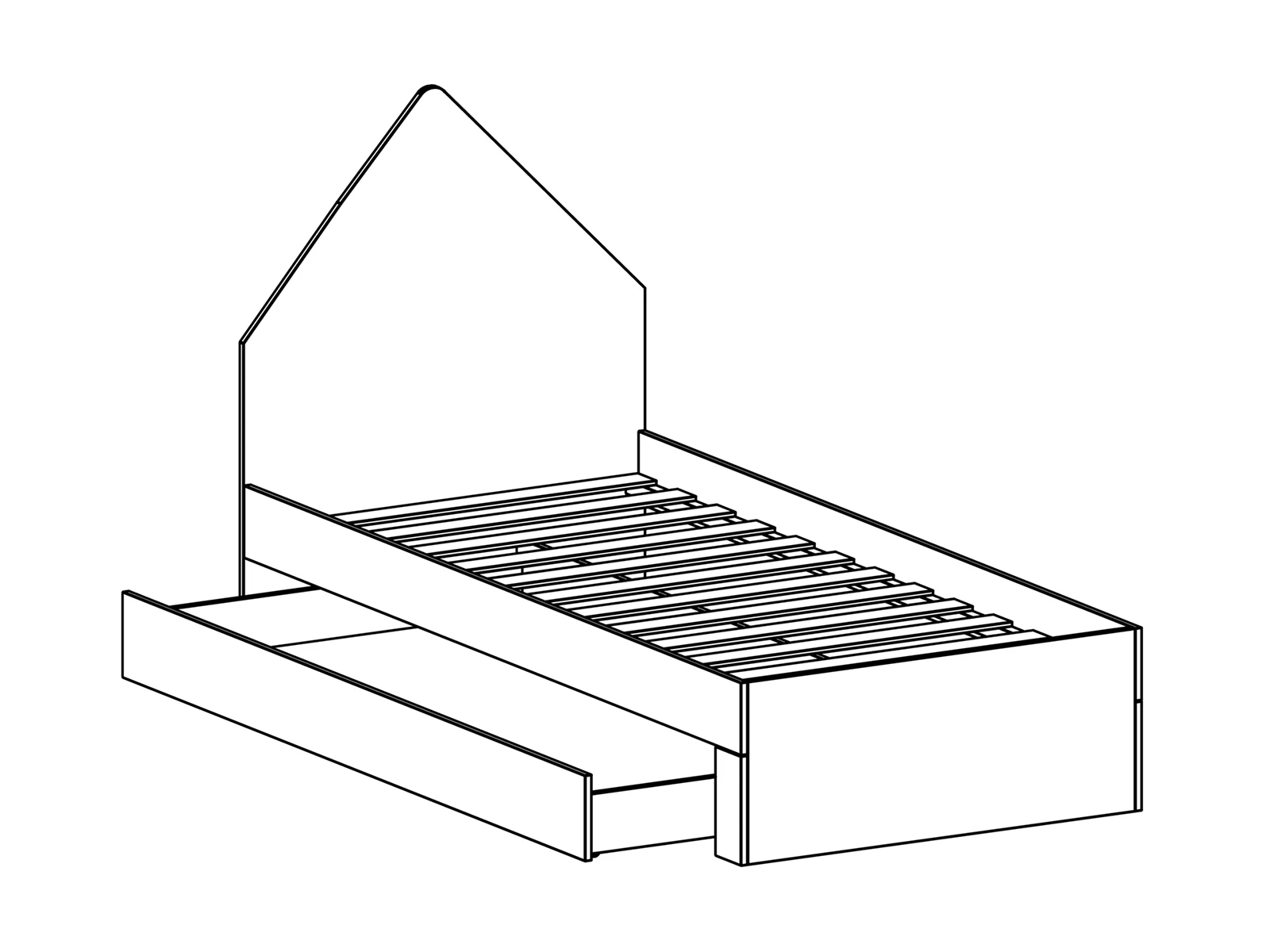 Кровать Campi light 341324