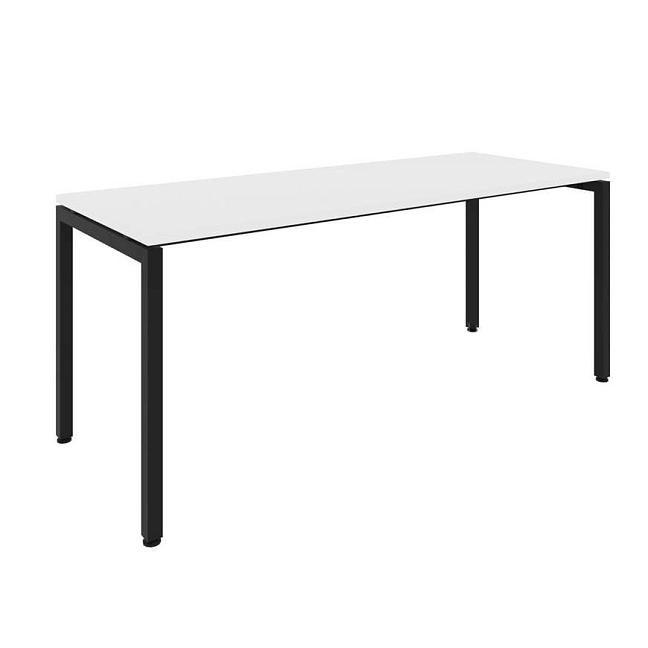 Стол офисный MULTI-OFFICE СТИЛ (Steel) 180х70х76 белый / антрацит
