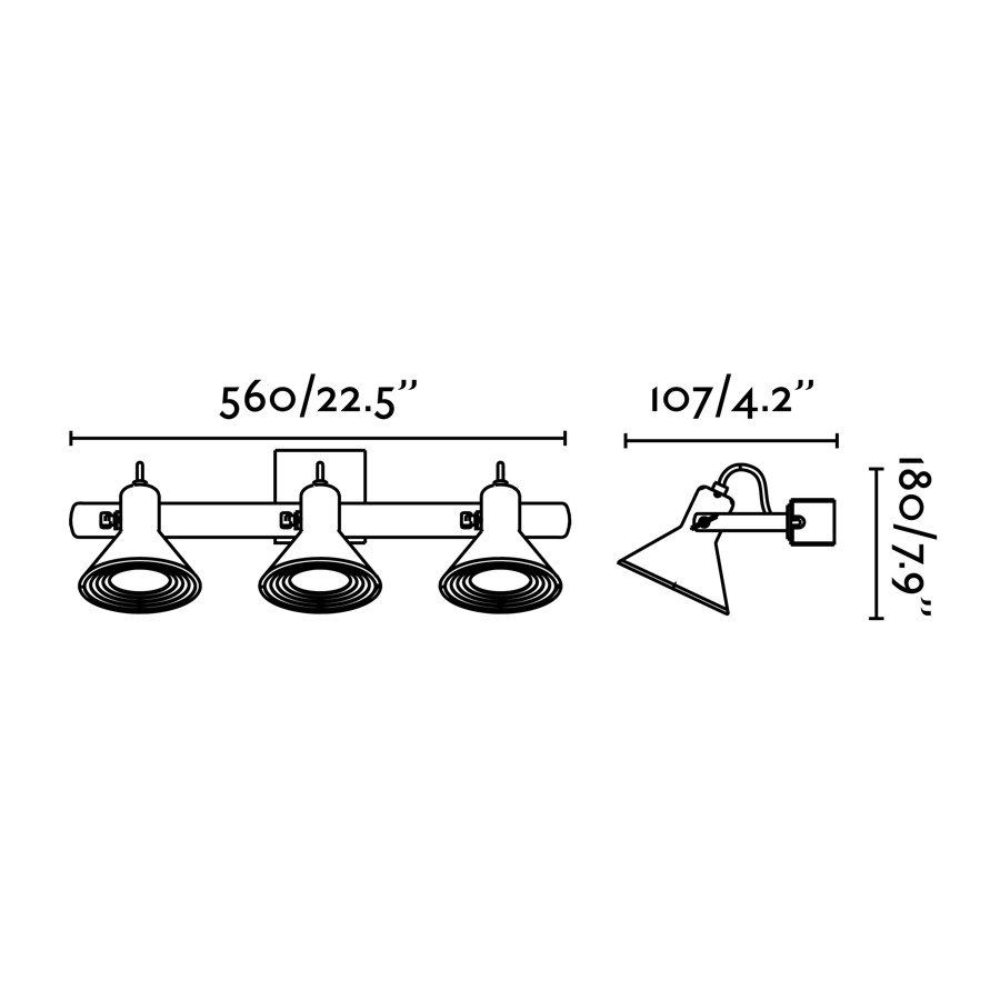 Бра CUP 3 белый Faro 40588