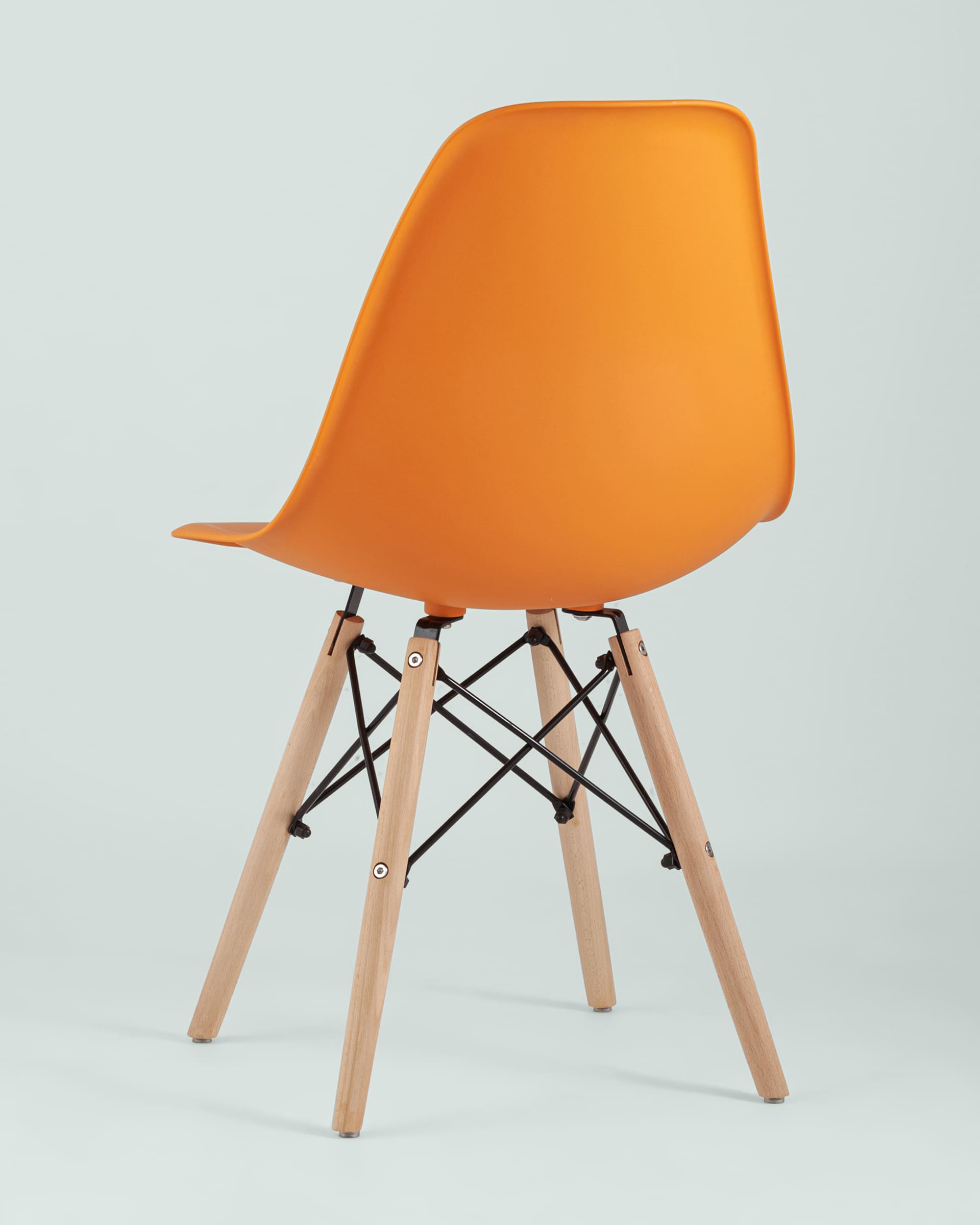 Комплект стульев Eames Style DSW оранжевый x4 шт