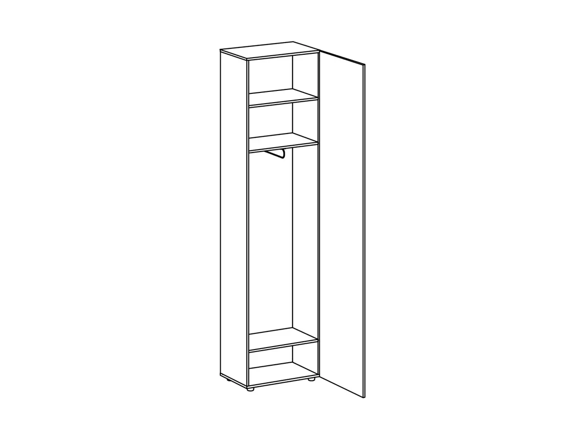 Шкаф Modus 1-дверный 693817