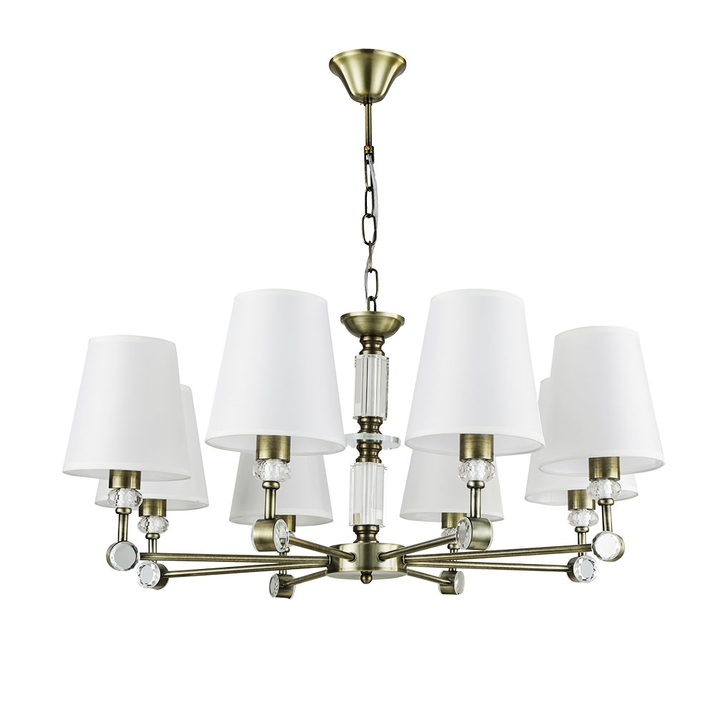 Подвесная люстра ARTE LAMP BROCCA A4093LM-8AB