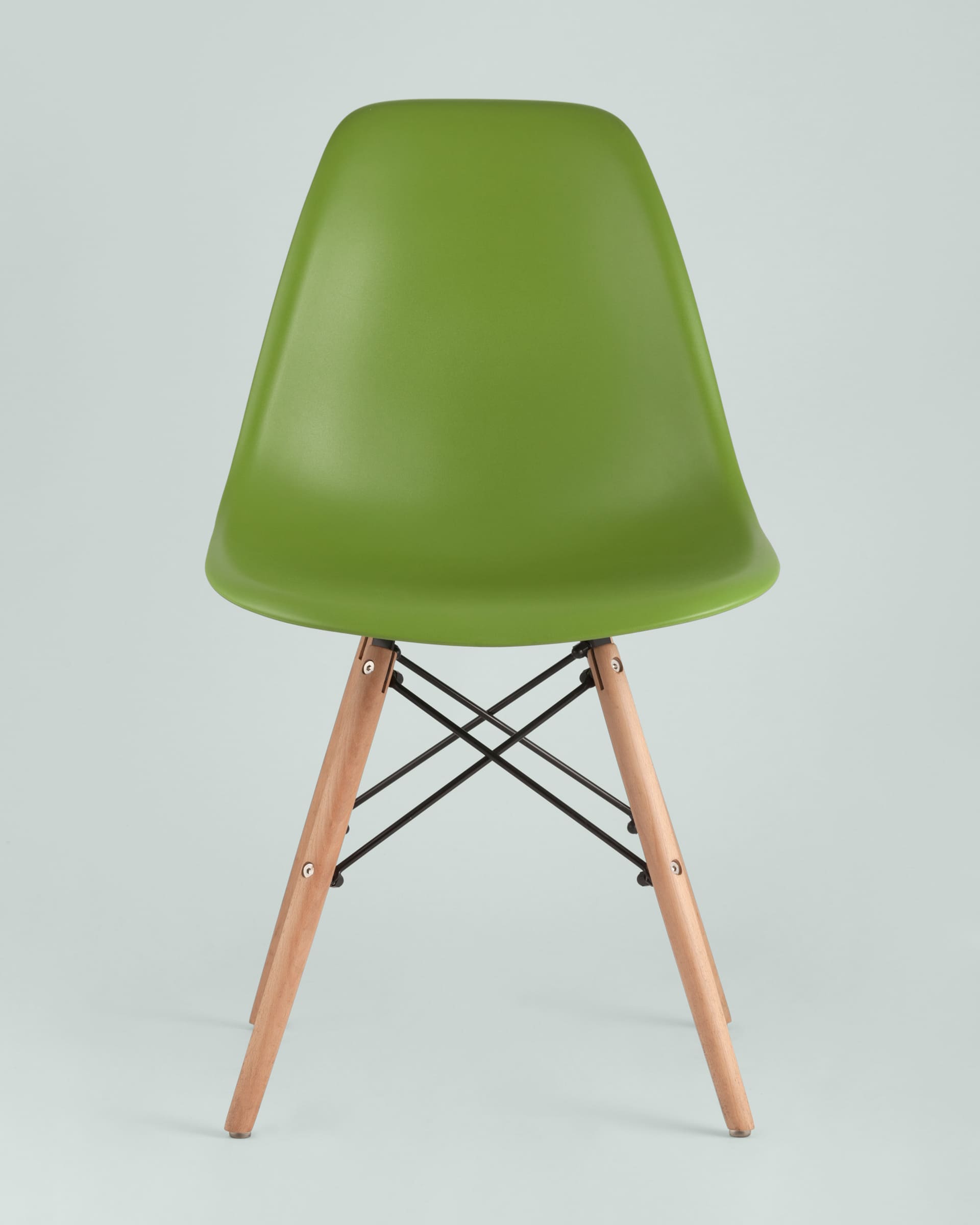 Комплект стульев Eames DSW зеленый x4 шт