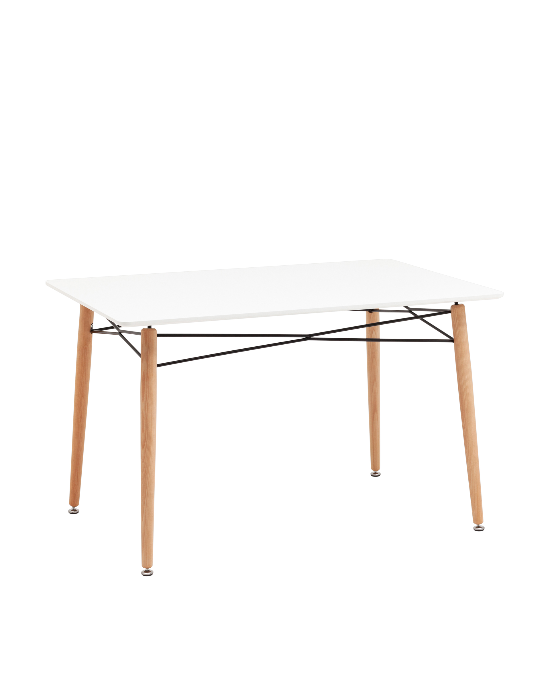 Стол Eames DSW Rectangle New 120X80 белый