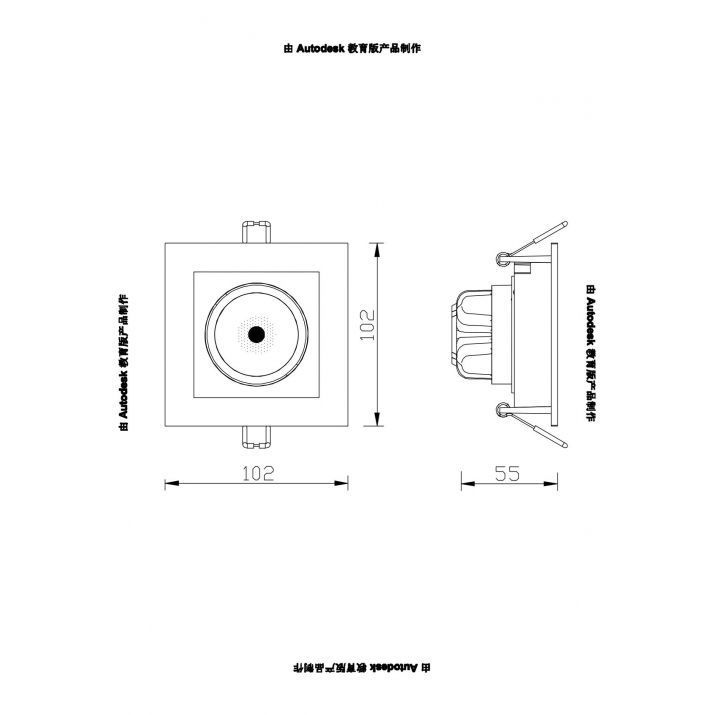 Точечный встраиваемый светильник Arte Lamp GRADO A2705PL-1WH