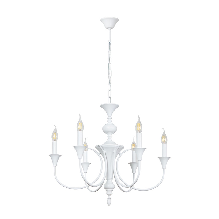 Подвесная люстра ARTE LAMP COLLINETTA A4094LM-6WH