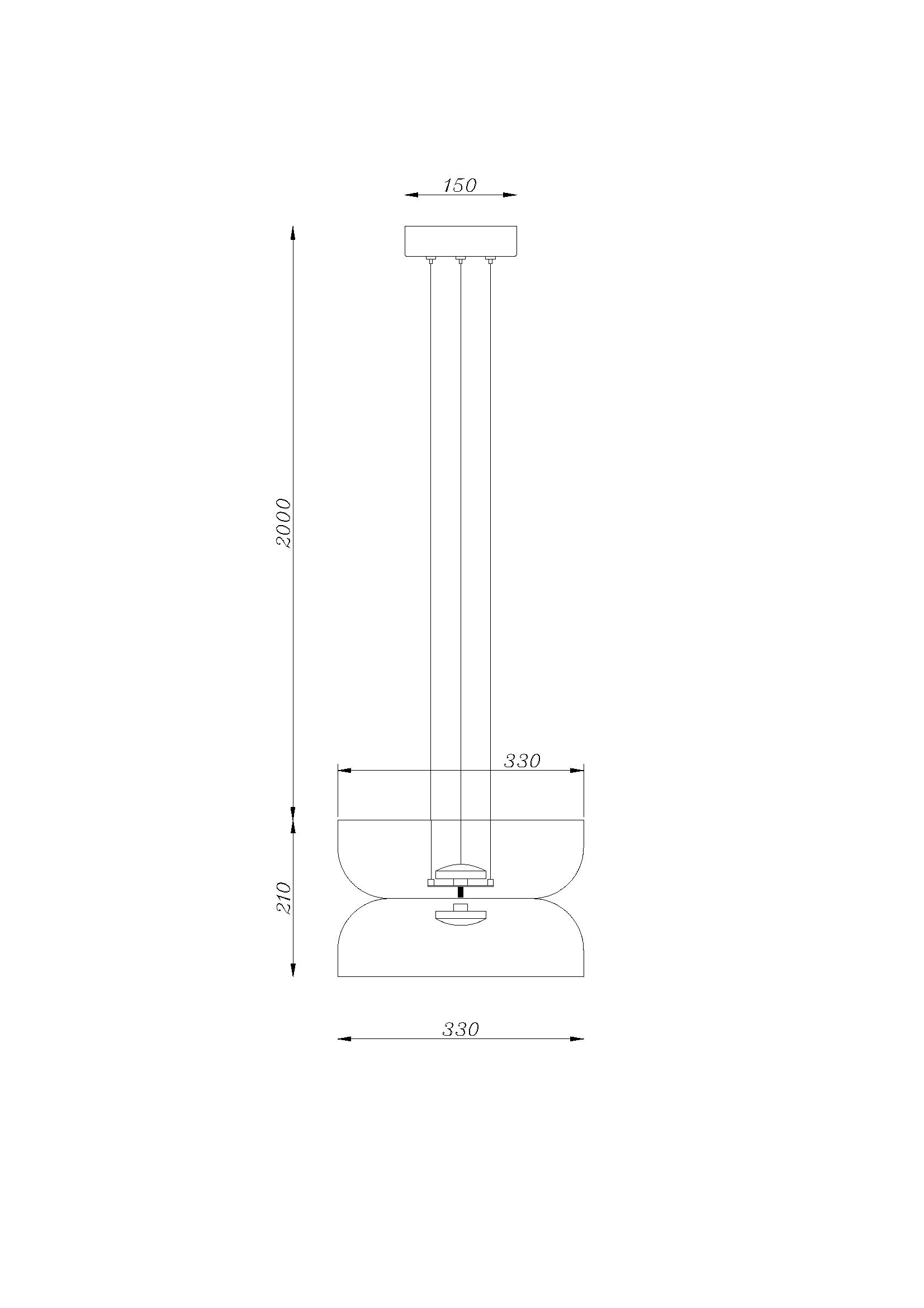 Подвесной светильник Divinare OPAL 5246/33 SP-10