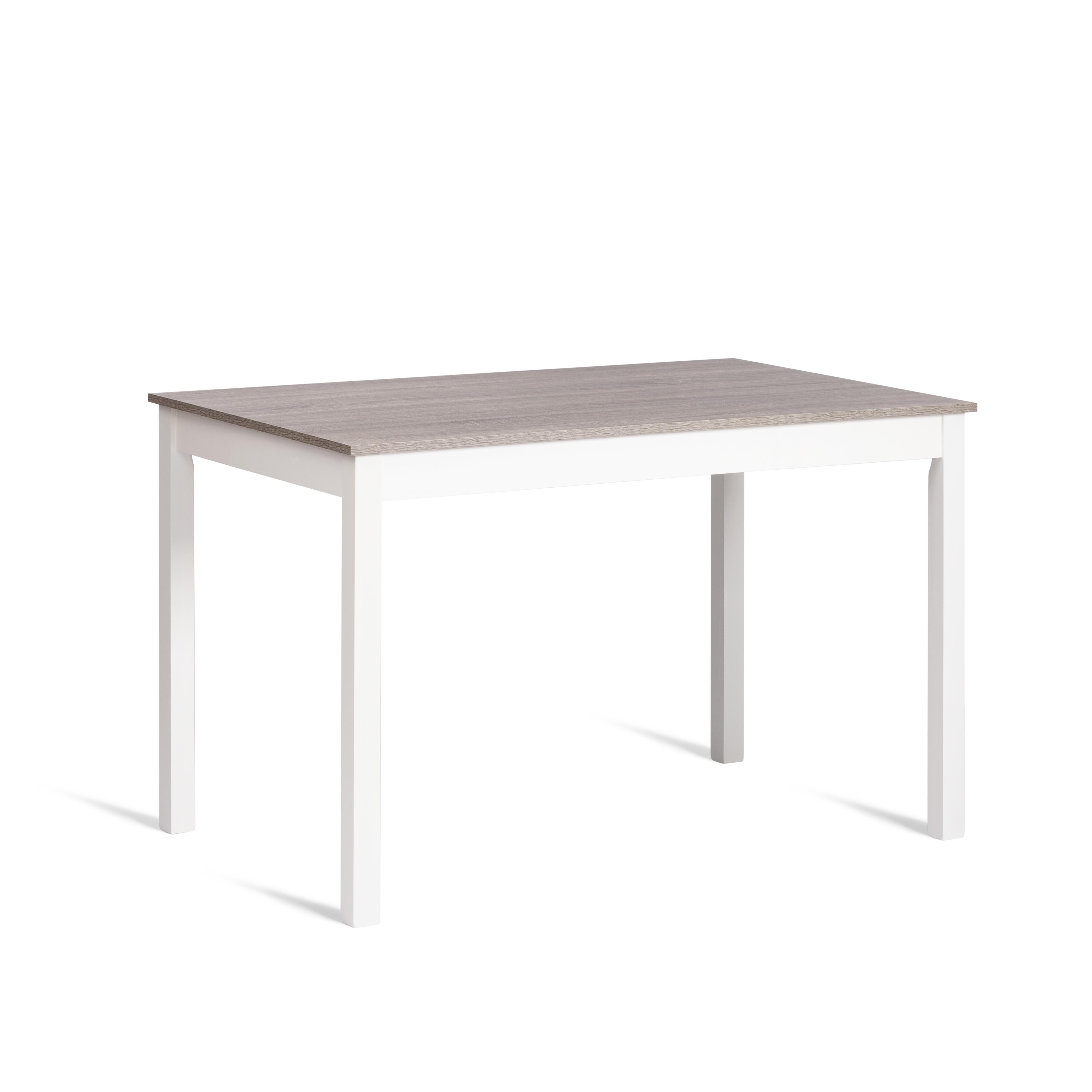 Стол и стулья (комплект) Хадсон Hudson Dining Set (mod.0104) White (Белый) / Grey (серый)