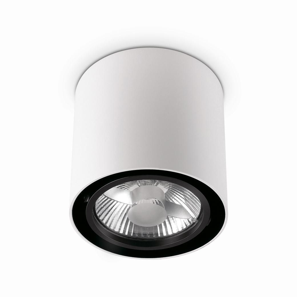 Точечный накладной светильник Ideal Lux MOOD PL1 D15 ROUND BIANCO