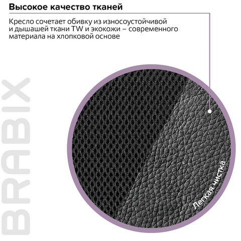 Кресло офисное для руководителя BRABIX PREMIUM Stalker EX-608 CH Черный 532091