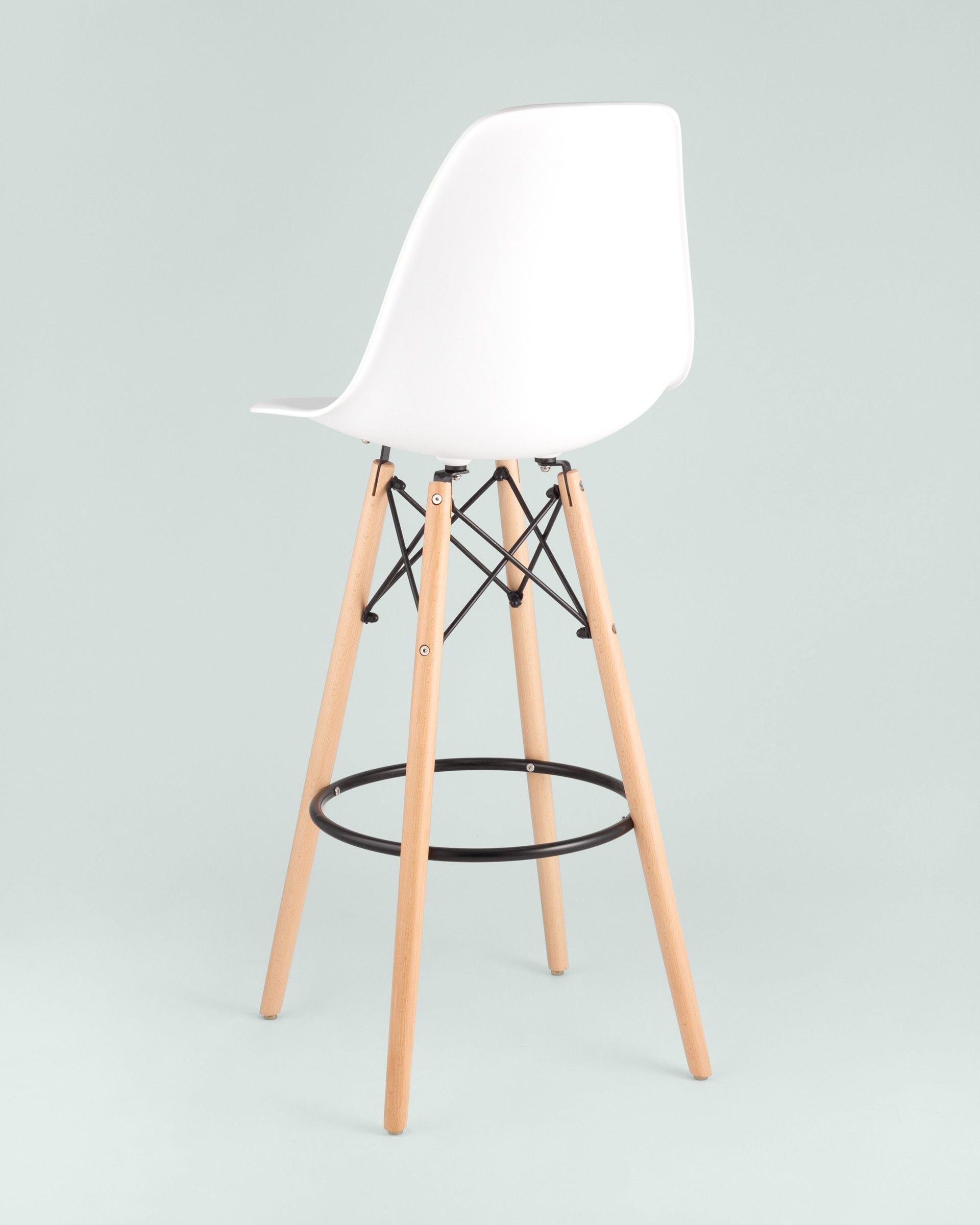 Стул Eames DSW барный белый