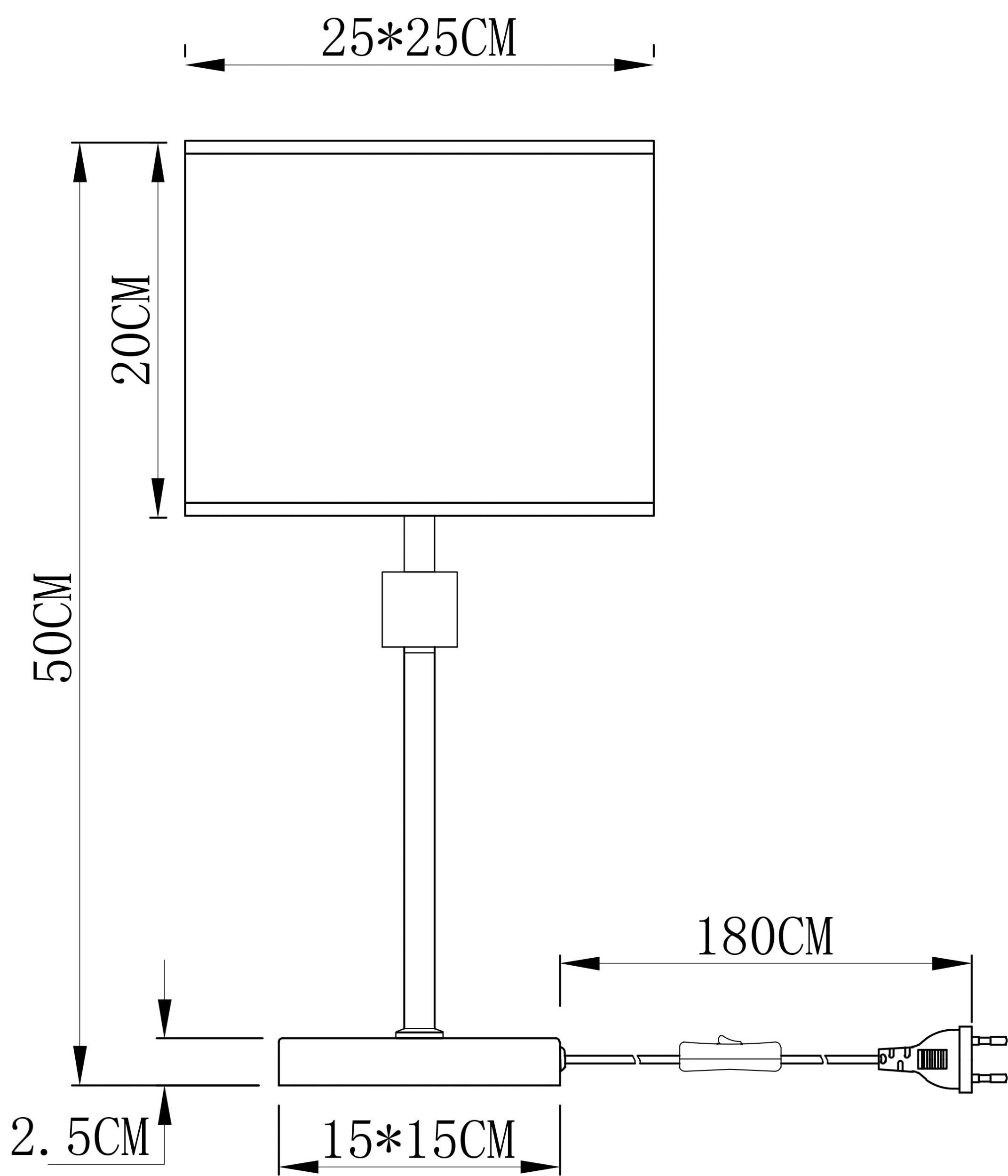 Лампа настольная Arte Lamp NORTH A5896LT-1PB