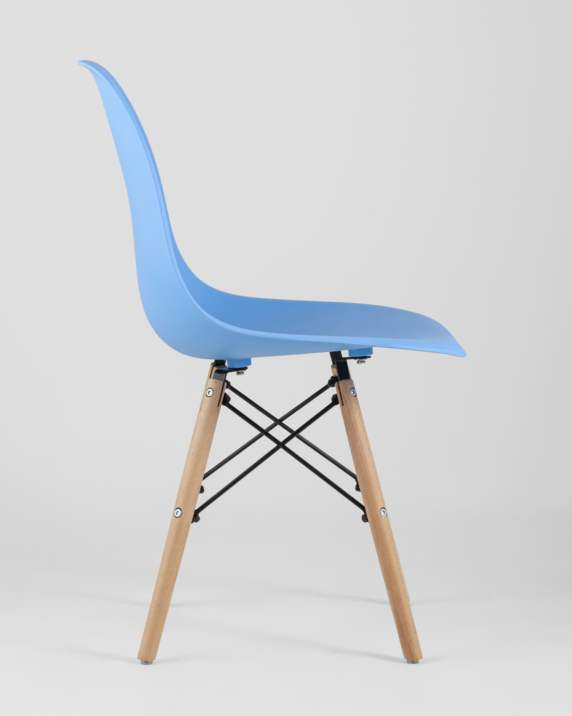 Комплект стульев Eames Style DSW голубой x4 шт