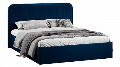 Кровать 140х200 c подъемным механизмом Тиффани велюр Confetti Blue Трия