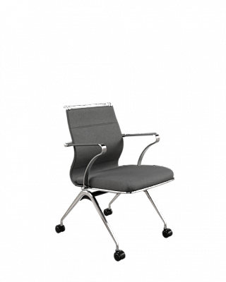 Офисное кресло МЕТТА ErgoLife S W M4-192K - Ткань(Багама) /Ach46/Wm12/K15cF(F53.W02) Темно-серый