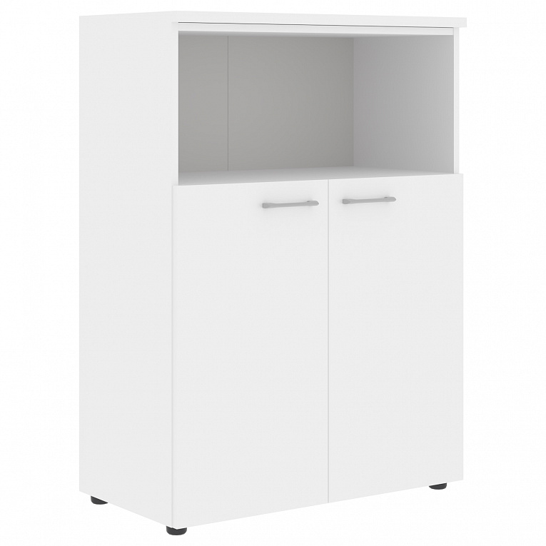 Шкаф комбинированный средний Skyland XTEN XMC 85.3 Белый