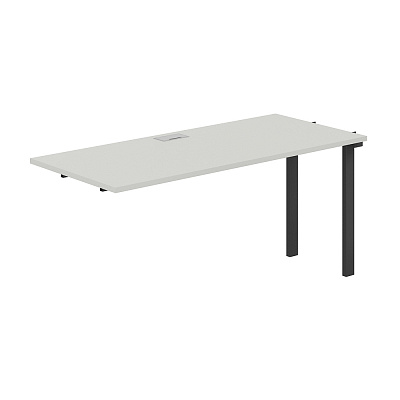 Секция раб. станции s-b-s Norden Сигма (м/к 60х30) 3200х700х750 SG.268.SH.63.AN Серый Бархат / Антрацит