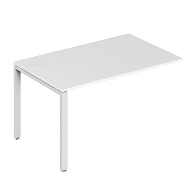 Удлинитель стола 140 Pointex Тренд металл (Trend metal) TDM32212544 белый