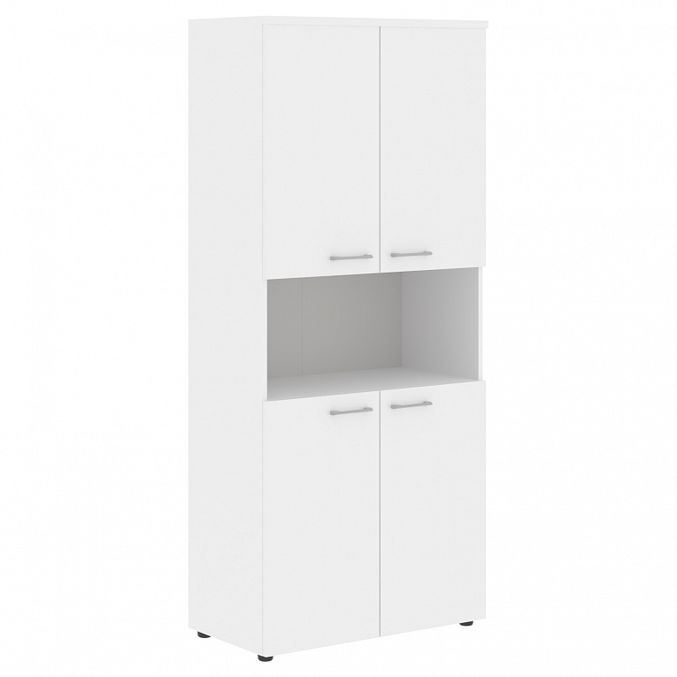 Шкаф офисный комбинированный Skyland XTEN XHC 85.4 Белый