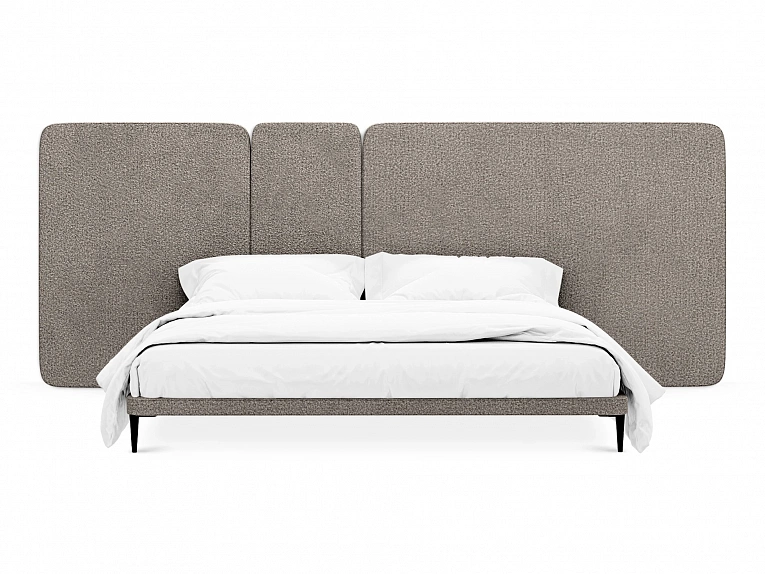 Кровать OgogoHome Licata 961639 коричневый