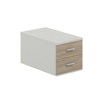 Подвесная тумба Norden Сигма с 2 ящ., 700, 400х518х342 SG.537.SH.OD Серый Бархат/Дуб темный