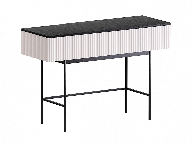 Cтол консольный OgogoHome Mikko бежевый черный 895895