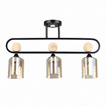 Люстра на штанге ARTE LAMP GLAMORE A5076PL-3BK