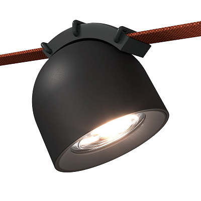 Св-к трек. Черный LED 1*12W 4000K 815Lm Ra90 60 IP20 D100xH107 48V St Luce BAND / БЕНД ST451.446.12.1
