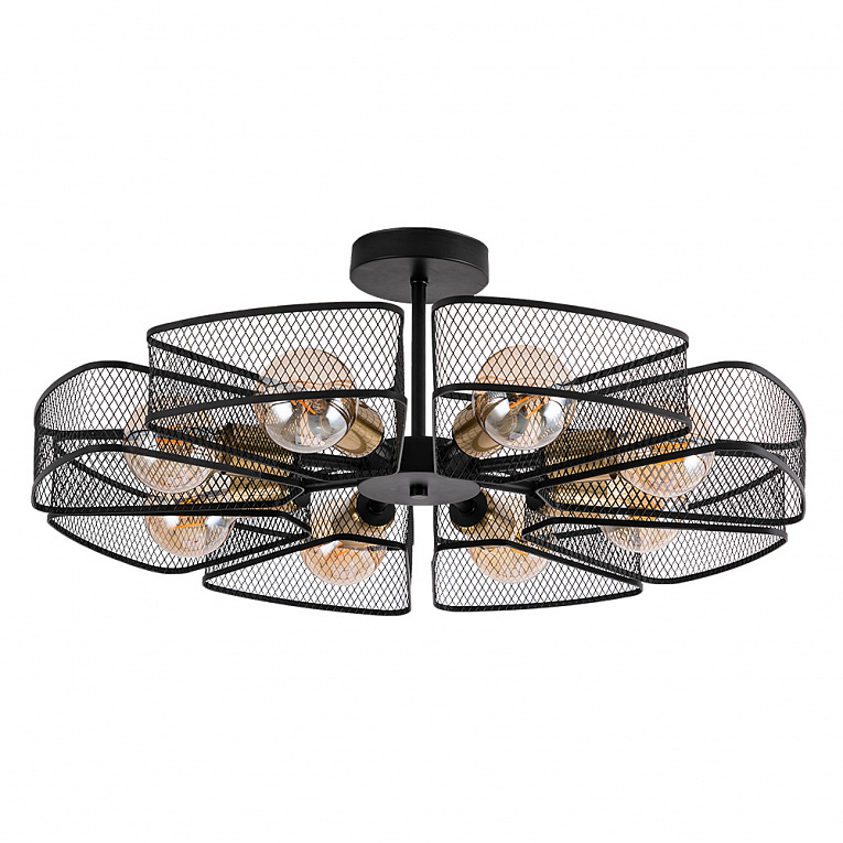 Люстра на штанге ARTE LAMP MAASYM A7044PL-8BK