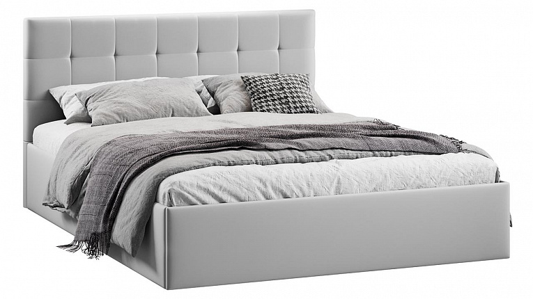Кровать 140х200 Джоли ТриЯ велюр Confetti Silver