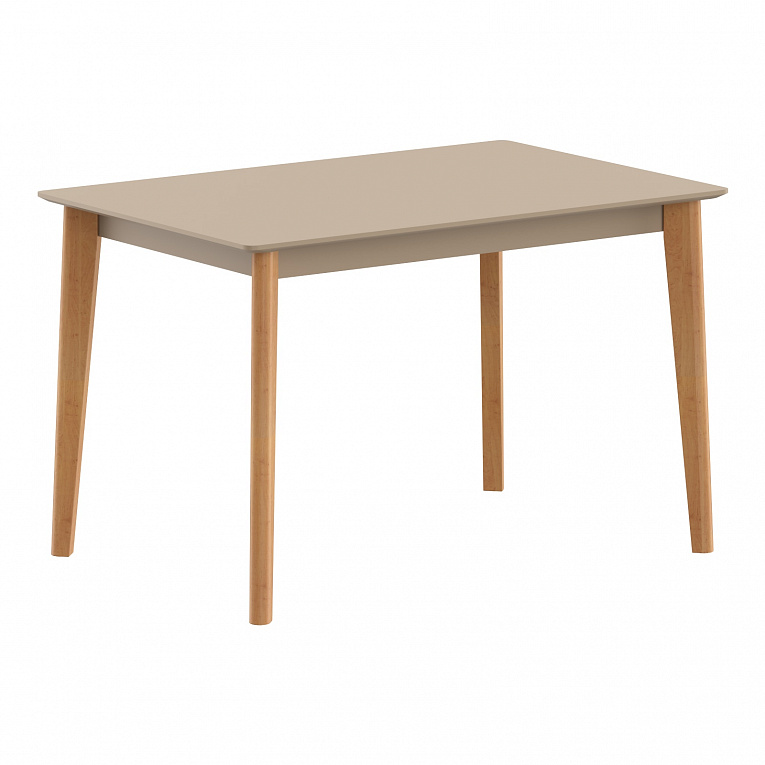 Прямоугольный обеденный стол Skyland ЛЮККЕ (LYKKE) TS-120 1200х800х750 Тауп / Бук