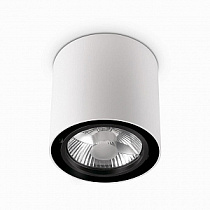 Точечный накладной светильник Ideal Lux MOOD PL1 D15 ROUND BIANCO