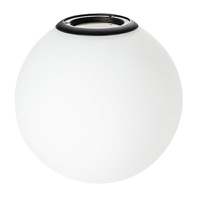 Плафон с черным металлическим кольцом для трека PRO Lightstar Teta 595120