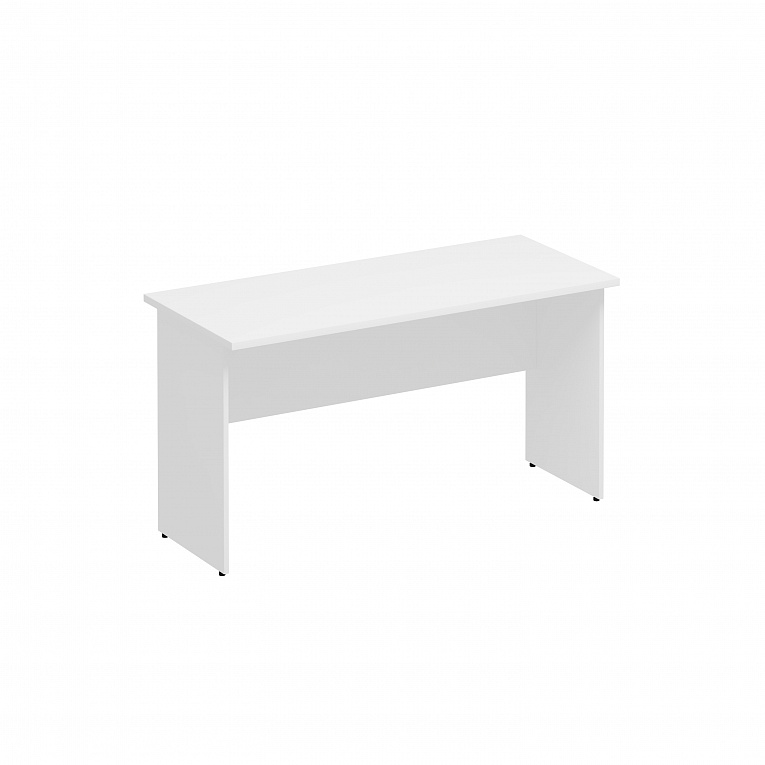 Стол рабочий Юнитекс Комфорт К 108 БП белый премиум